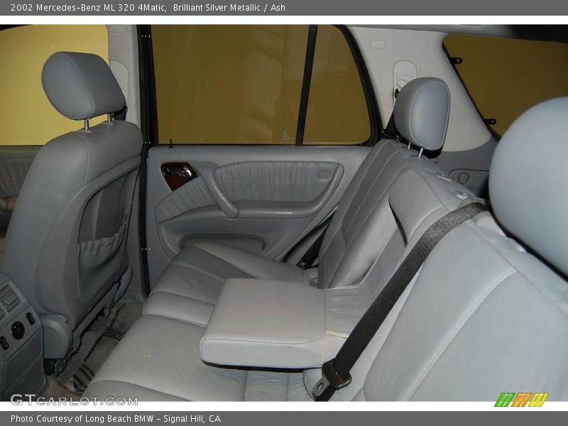 Brilliant Silver Metallic / Ash 2002 Mercedes-Benz ML 320 4Matic