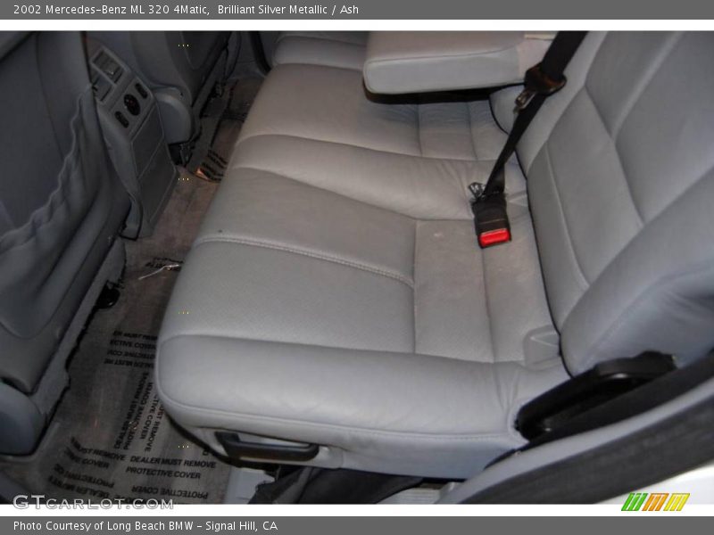 Brilliant Silver Metallic / Ash 2002 Mercedes-Benz ML 320 4Matic