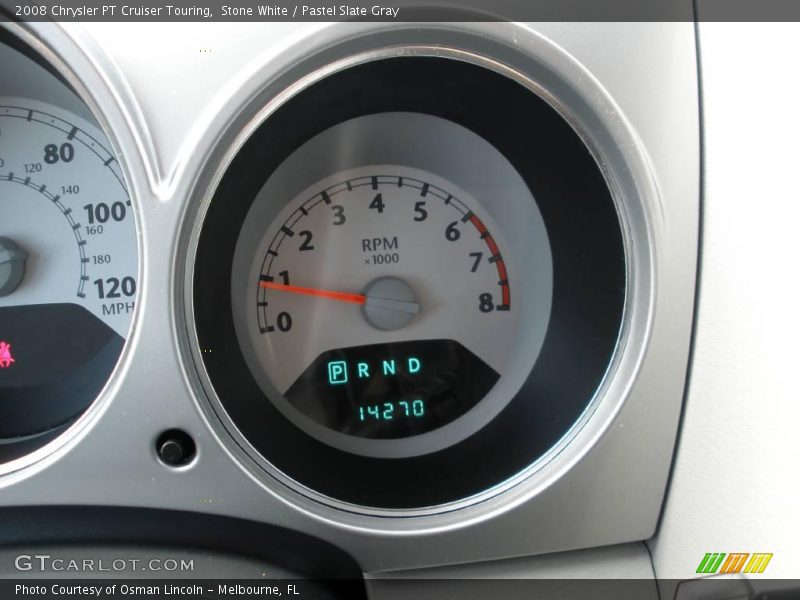 Stone White / Pastel Slate Gray 2008 Chrysler PT Cruiser Touring