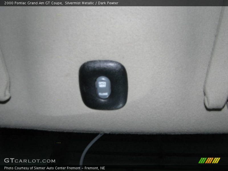 Silvermist Metallic / Dark Pewter 2000 Pontiac Grand Am GT Coupe
