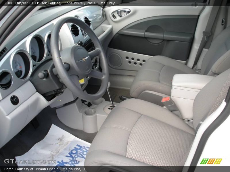 Stone White / Pastel Slate Gray 2008 Chrysler PT Cruiser Touring