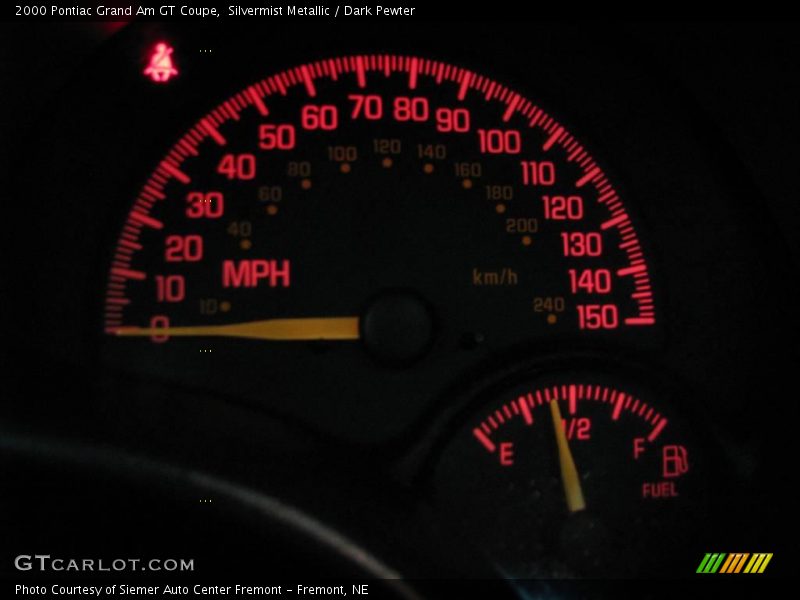 Silvermist Metallic / Dark Pewter 2000 Pontiac Grand Am GT Coupe