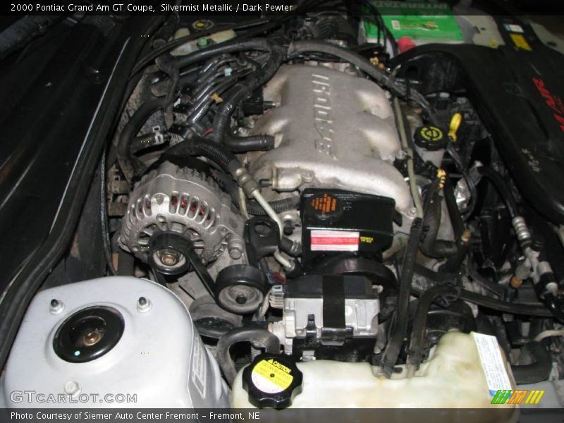 Silvermist Metallic / Dark Pewter 2000 Pontiac Grand Am GT Coupe