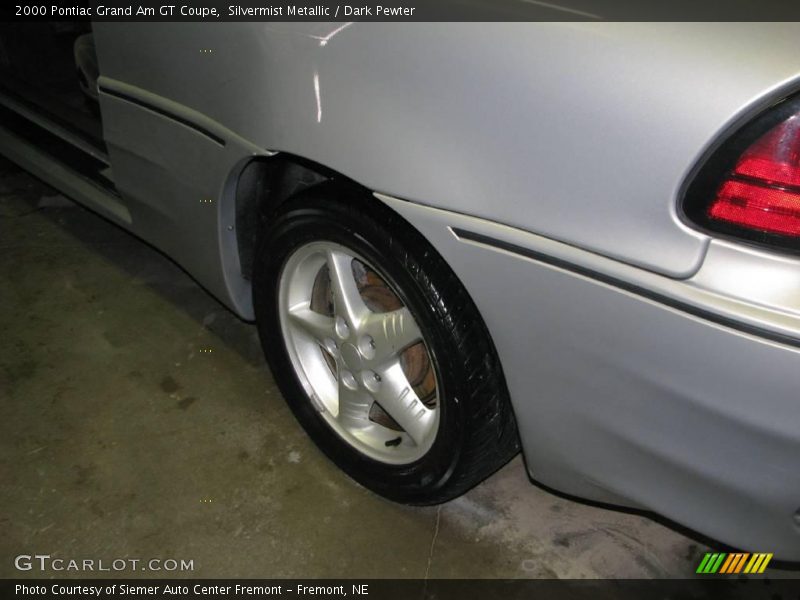 Silvermist Metallic / Dark Pewter 2000 Pontiac Grand Am GT Coupe