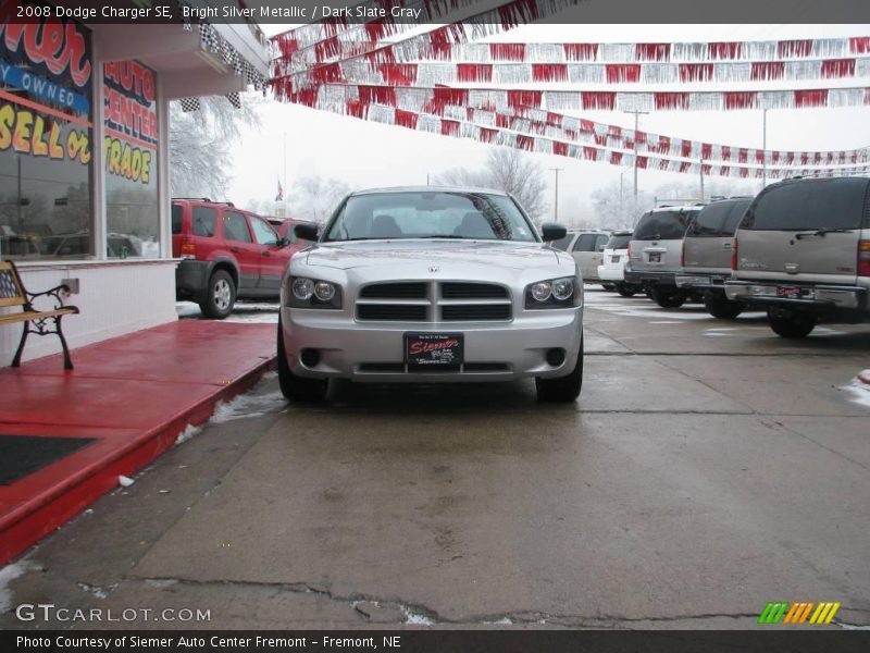 Bright Silver Metallic / Dark Slate Gray 2008 Dodge Charger SE