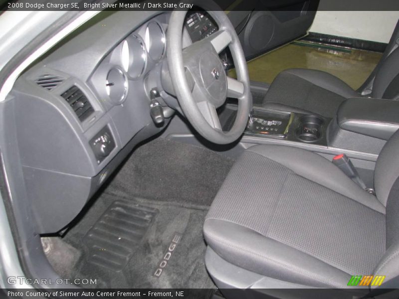Bright Silver Metallic / Dark Slate Gray 2008 Dodge Charger SE