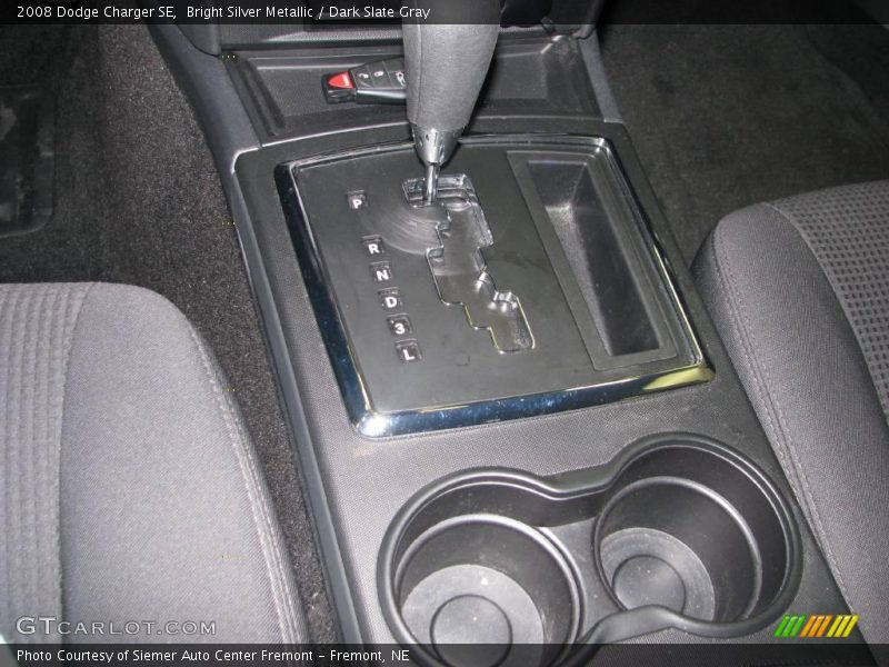 Bright Silver Metallic / Dark Slate Gray 2008 Dodge Charger SE