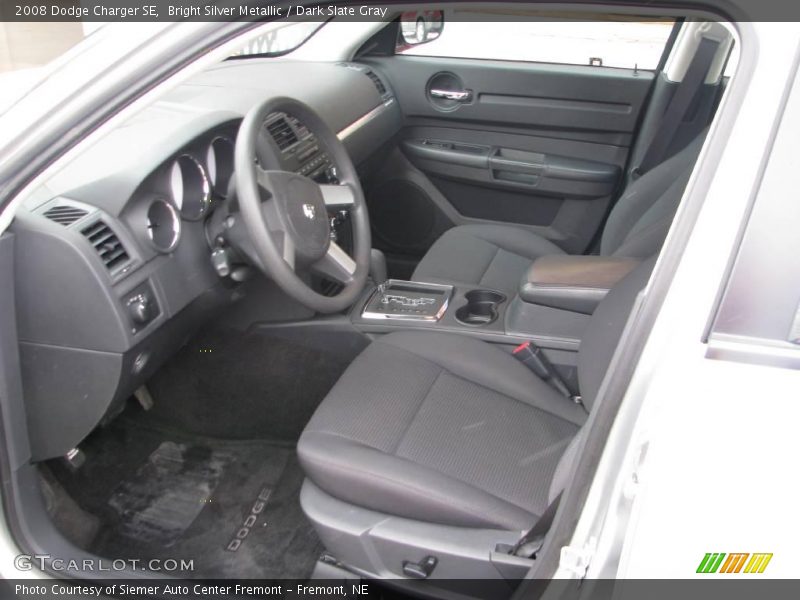 Bright Silver Metallic / Dark Slate Gray 2008 Dodge Charger SE