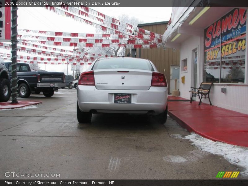 Bright Silver Metallic / Dark Slate Gray 2008 Dodge Charger SE