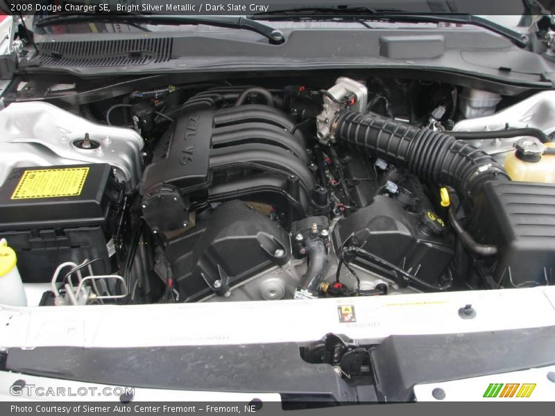 Bright Silver Metallic / Dark Slate Gray 2008 Dodge Charger SE