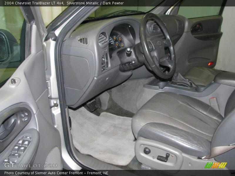 Silverstone Metallic / Dark Pewter 2004 Chevrolet TrailBlazer LT 4x4