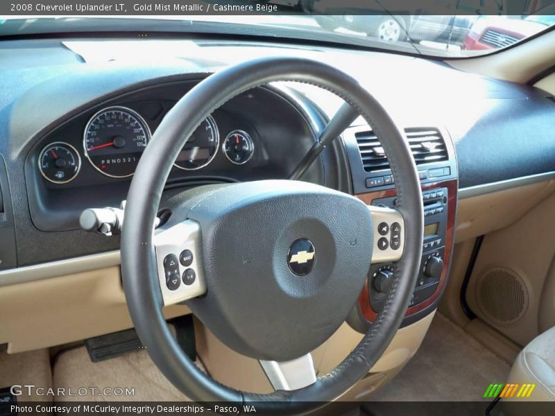 Gold Mist Metallic / Cashmere Beige 2008 Chevrolet Uplander LT