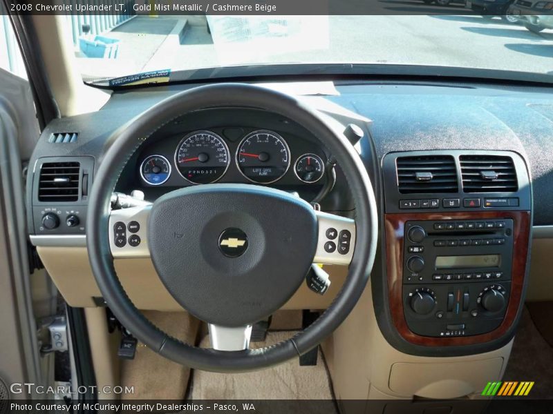 Gold Mist Metallic / Cashmere Beige 2008 Chevrolet Uplander LT