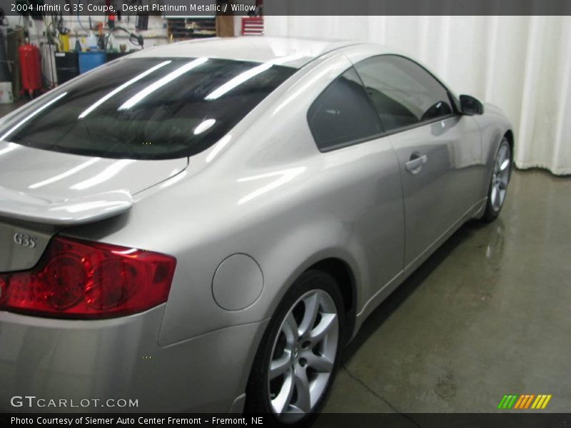 Desert Platinum Metallic / Willow 2004 Infiniti G 35 Coupe