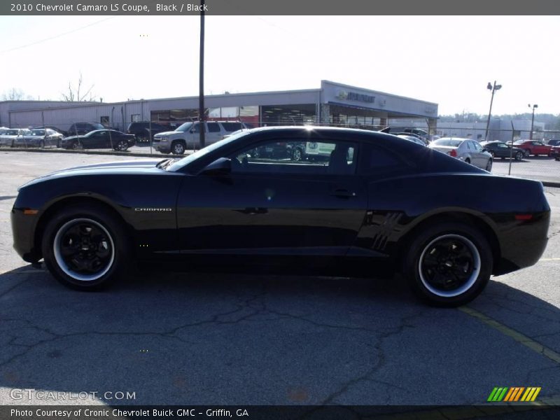 Black / Black 2010 Chevrolet Camaro LS Coupe