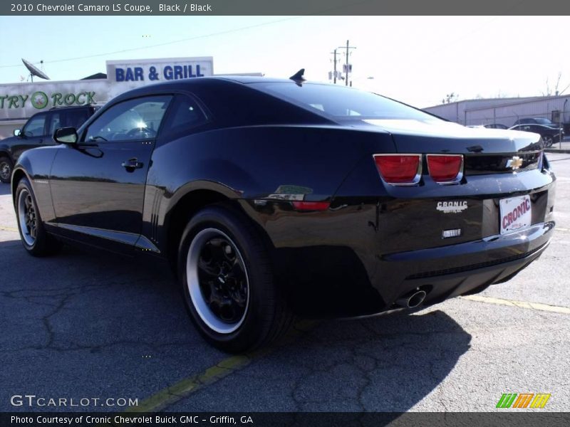 Black / Black 2010 Chevrolet Camaro LS Coupe