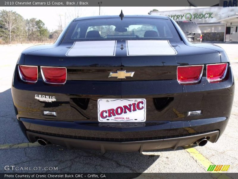 Black / Black 2010 Chevrolet Camaro LS Coupe