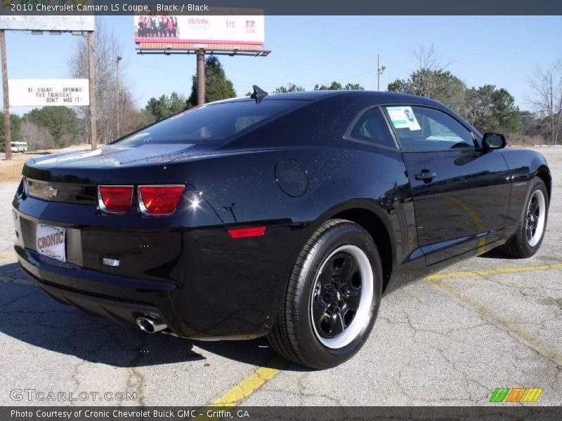 Black / Black 2010 Chevrolet Camaro LS Coupe