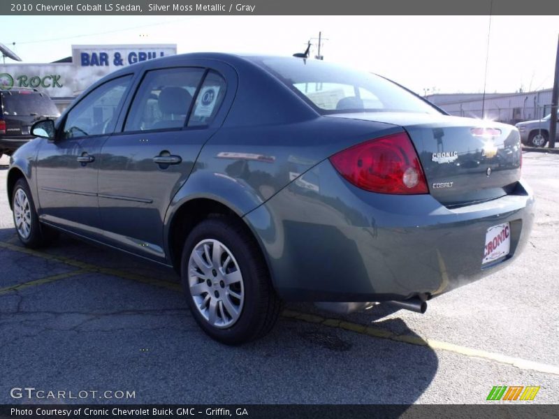 Silver Moss Metallic / Gray 2010 Chevrolet Cobalt LS Sedan