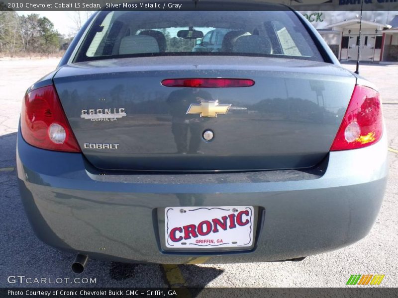 Silver Moss Metallic / Gray 2010 Chevrolet Cobalt LS Sedan