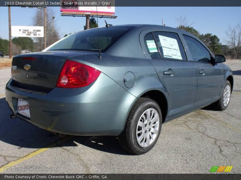 Silver Moss Metallic / Gray 2010 Chevrolet Cobalt LS Sedan