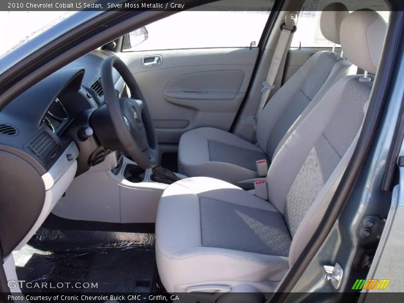 Silver Moss Metallic / Gray 2010 Chevrolet Cobalt LS Sedan