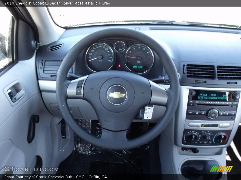 Silver Moss Metallic / Gray 2010 Chevrolet Cobalt LS Sedan