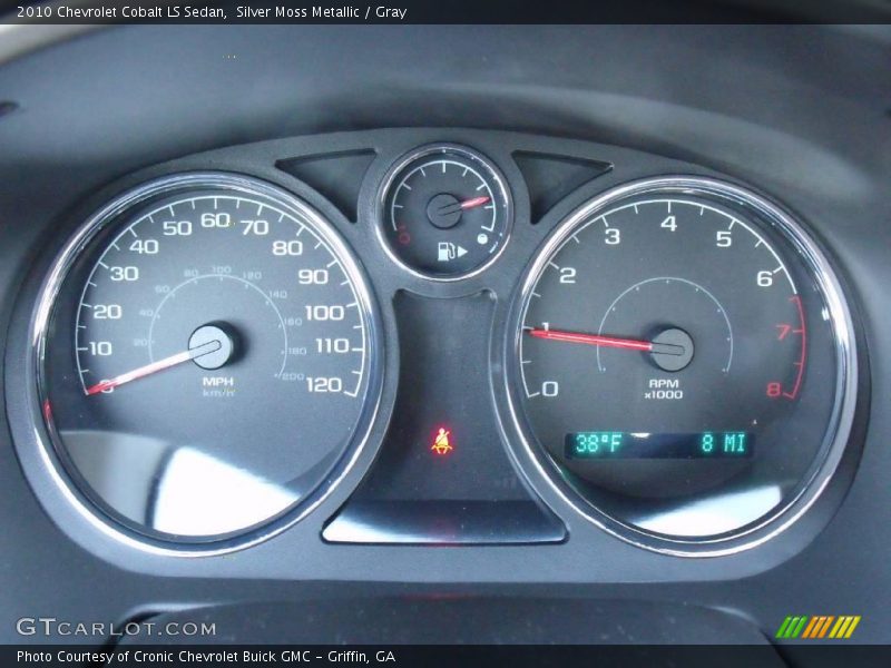 Silver Moss Metallic / Gray 2010 Chevrolet Cobalt LS Sedan