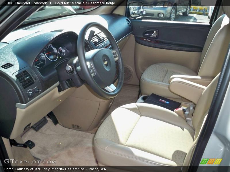 Gold Mist Metallic / Cashmere Beige 2008 Chevrolet Uplander LT