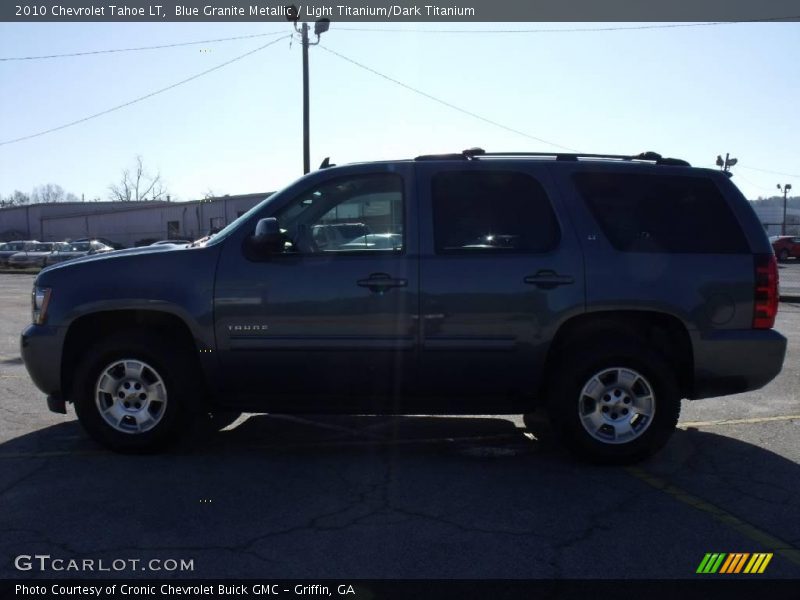 Blue Granite Metallic / Light Titanium/Dark Titanium 2010 Chevrolet Tahoe LT