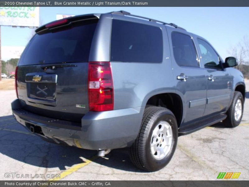 Blue Granite Metallic / Light Titanium/Dark Titanium 2010 Chevrolet Tahoe LT