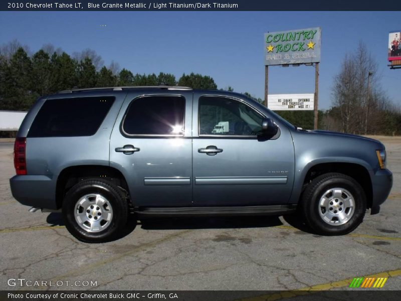 Blue Granite Metallic / Light Titanium/Dark Titanium 2010 Chevrolet Tahoe LT