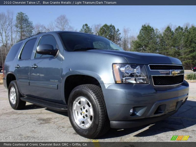 Blue Granite Metallic / Light Titanium/Dark Titanium 2010 Chevrolet Tahoe LT