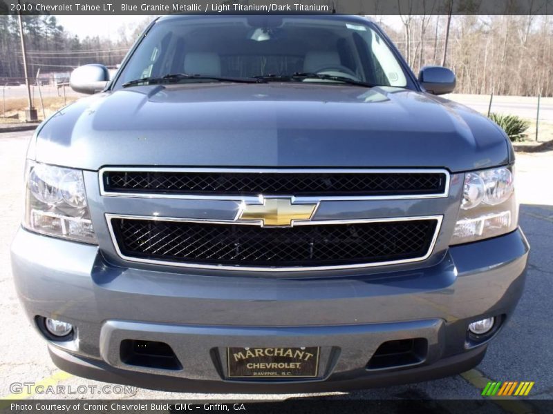 Blue Granite Metallic / Light Titanium/Dark Titanium 2010 Chevrolet Tahoe LT