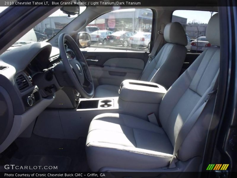 Blue Granite Metallic / Light Titanium/Dark Titanium 2010 Chevrolet Tahoe LT