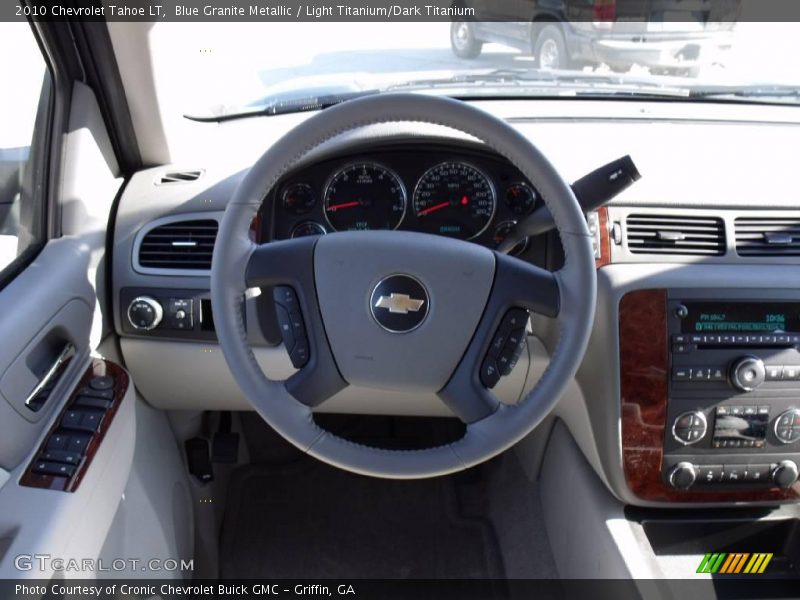 Blue Granite Metallic / Light Titanium/Dark Titanium 2010 Chevrolet Tahoe LT