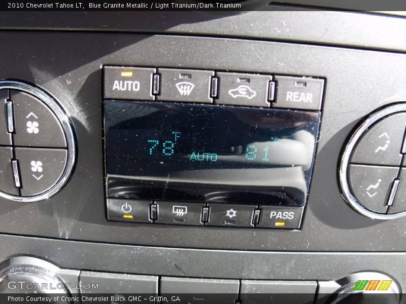 Blue Granite Metallic / Light Titanium/Dark Titanium 2010 Chevrolet Tahoe LT