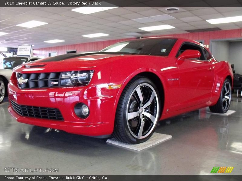 Victory Red / Black 2010 Chevrolet Camaro SS Coupe