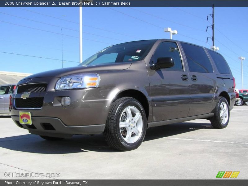 Desert Brown Metallic / Cashmere Beige 2008 Chevrolet Uplander LS