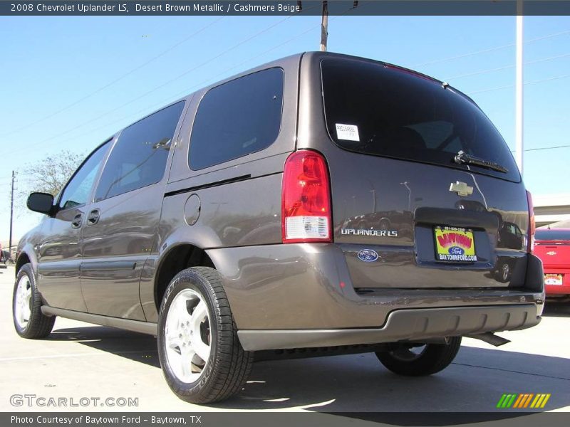 Desert Brown Metallic / Cashmere Beige 2008 Chevrolet Uplander LS
