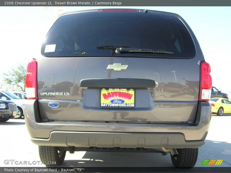 Desert Brown Metallic / Cashmere Beige 2008 Chevrolet Uplander LS