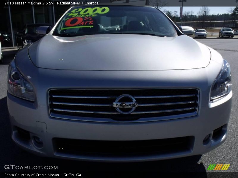 Radiant Silver / Charcoal 2010 Nissan Maxima 3.5 SV