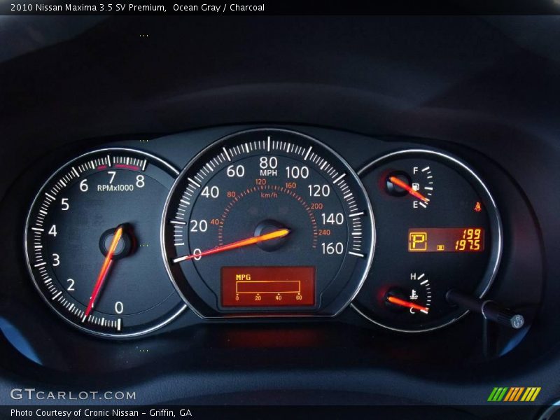 Ocean Gray / Charcoal 2010 Nissan Maxima 3.5 SV Premium