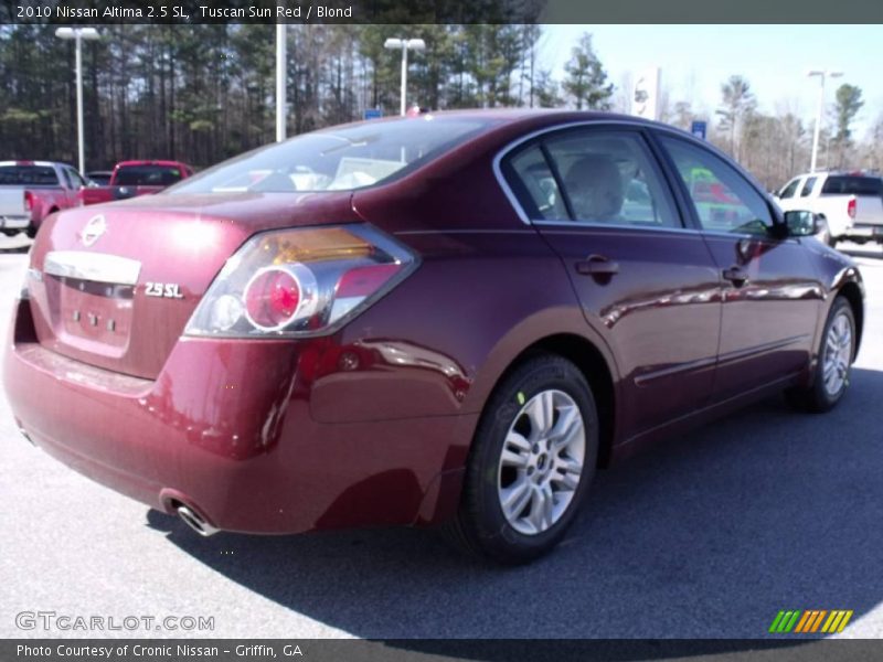 Tuscan Sun Red / Blond 2010 Nissan Altima 2.5 SL
