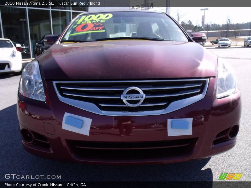 Tuscan Sun Red / Blond 2010 Nissan Altima 2.5 SL