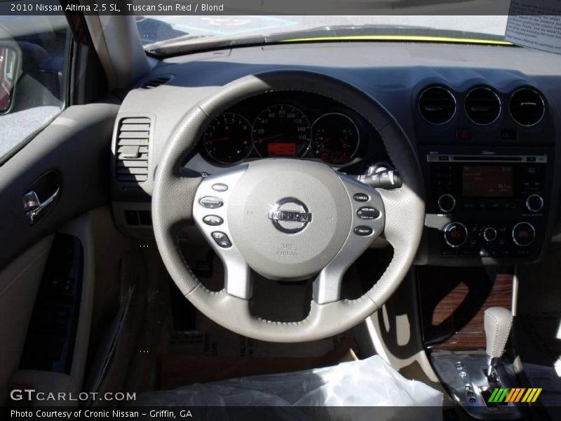 Tuscan Sun Red / Blond 2010 Nissan Altima 2.5 SL