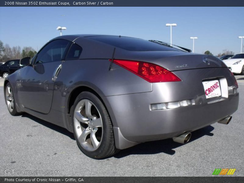 Carbon Silver / Carbon 2008 Nissan 350Z Enthusiast Coupe
