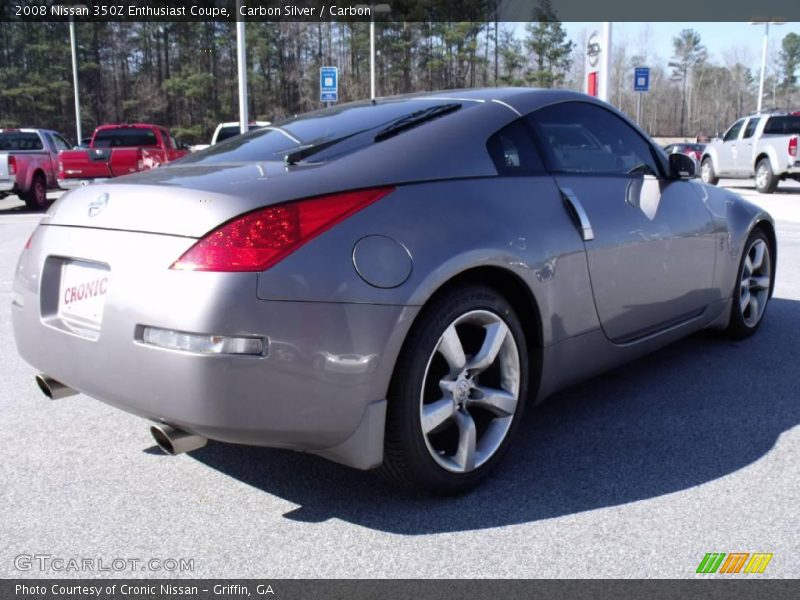 Carbon Silver / Carbon 2008 Nissan 350Z Enthusiast Coupe