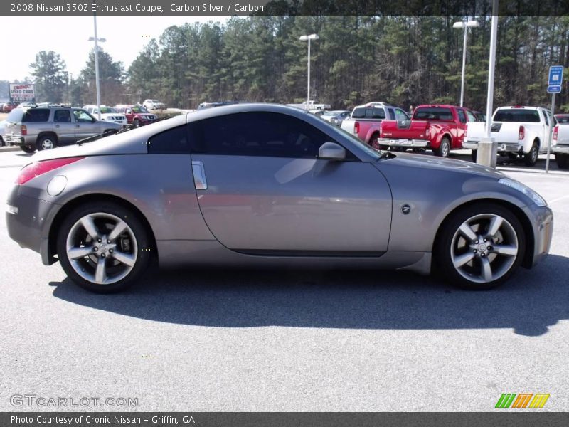 Carbon Silver / Carbon 2008 Nissan 350Z Enthusiast Coupe