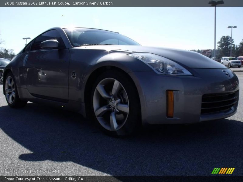Carbon Silver / Carbon 2008 Nissan 350Z Enthusiast Coupe